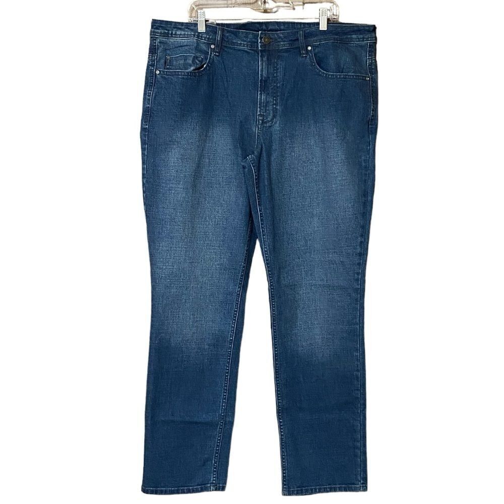Buffalo Jeans Men’s 40x32 Blue Jackson Straight Stretch Denim Casual NWT
